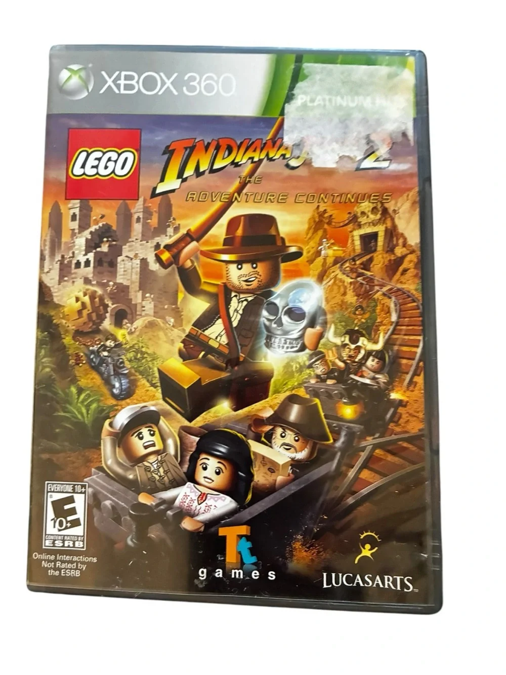 LEGO XBOX 360 Triple Game Bundle: Indiana Jones 2, Star Wars 3, Jurassic World